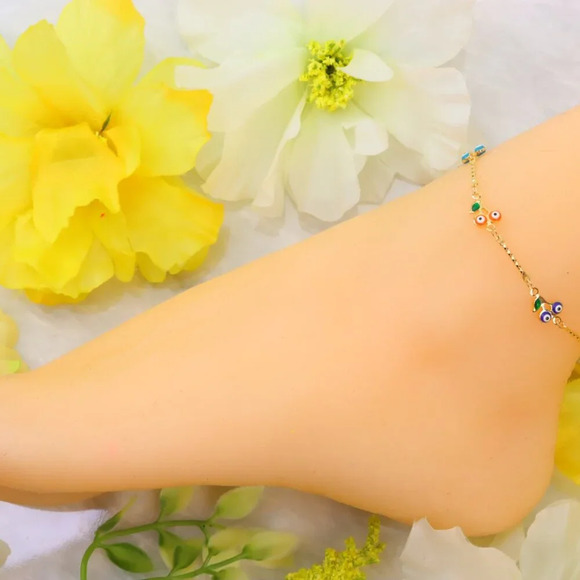 Minimalist Anklet, Sleek & Modern Design, Women’s Fashion, YC110141-A - Picture 6 of 10